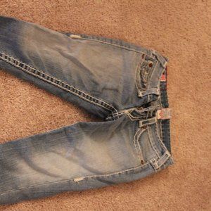 True Religion Skinny-Fit Cropped Jeans